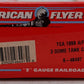 American Flyer 6-48497 S Gauge TCA 1996 M-K-T 3-Dome Tank Car #X-117018 EX/Box