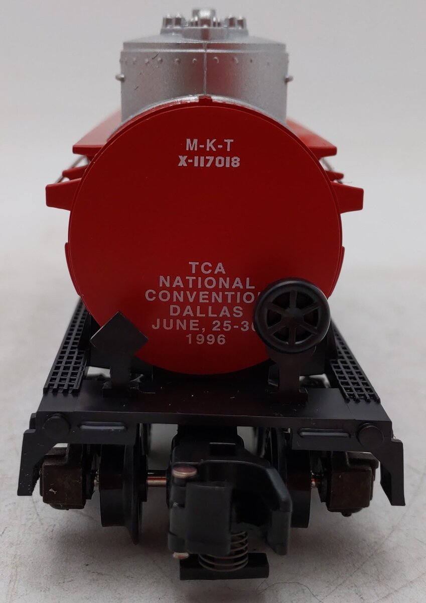 American Flyer 6-48497 S Gauge TCA 1996 M-K-T 3-Dome Tank Car #X-117018 EX/Box