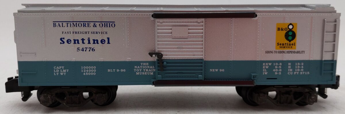 American Flyer 6-48326 S Gauge TCA '96 Baltimore & Ohio Sentinel Box Car #54776 EX/Box
