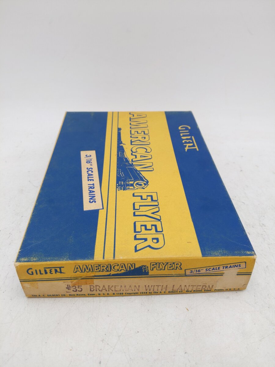 American Flyer 35 Vintage S Brakeman with Lantern (Set of 3) VG/Box