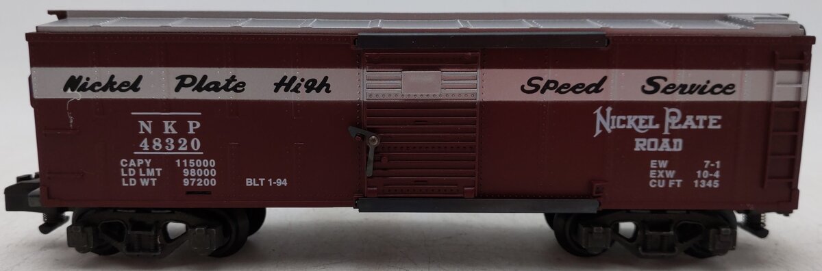 American Flyer 6-48320 S Gauge Nickel Plate Road Boxcar #48320 VG/Box