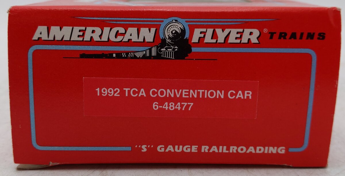 American Flyer 6-48477 S Gauge TCA 1992 Ralston Purina Convention Box Car #11492 EX/Box