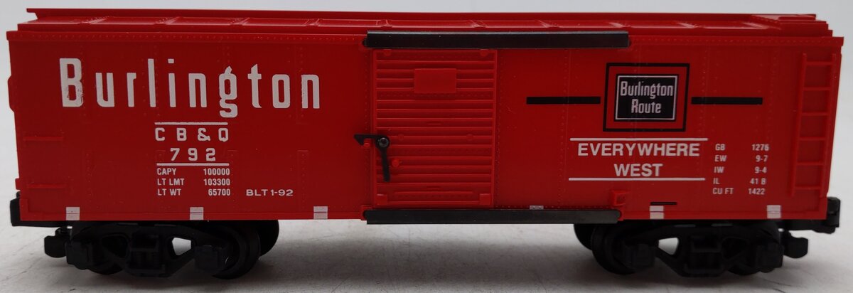 American Flyer 6-48478 S Scale Burlington NASG Boxcar #792 EX/Box