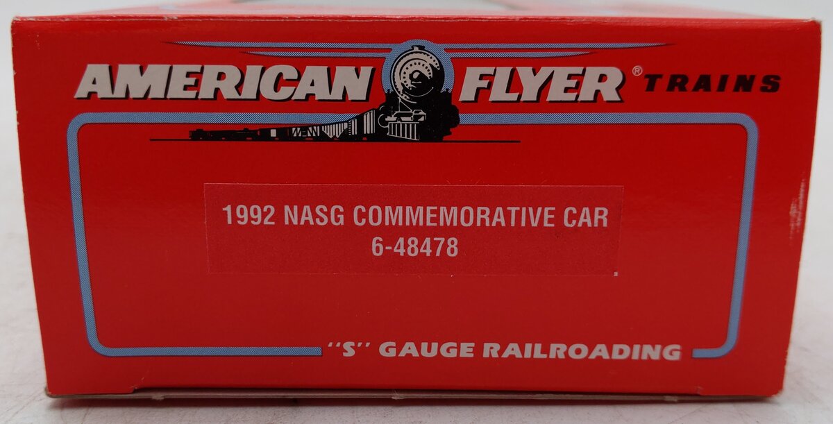 American Flyer 6-48478 S Scale Burlington NASG Boxcar #792 EX/Box