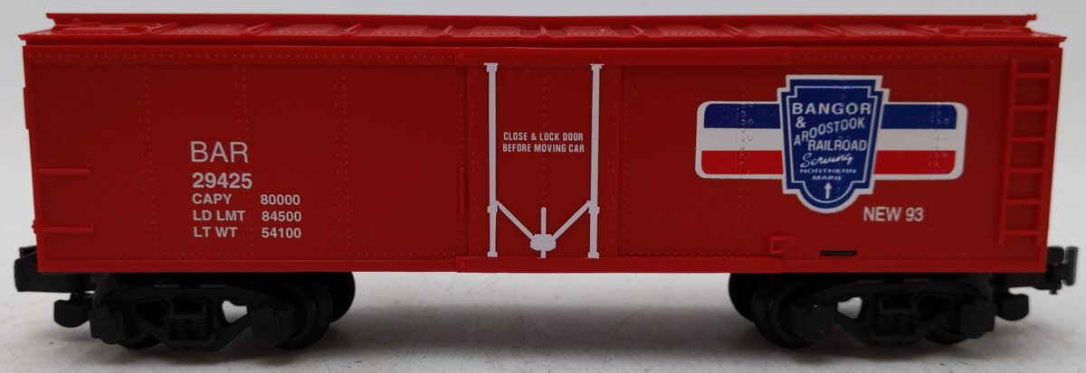 American Flyer 6-48316 S Gauge Bangor & Aroostook Refrigerator Car #29425 EX/Box