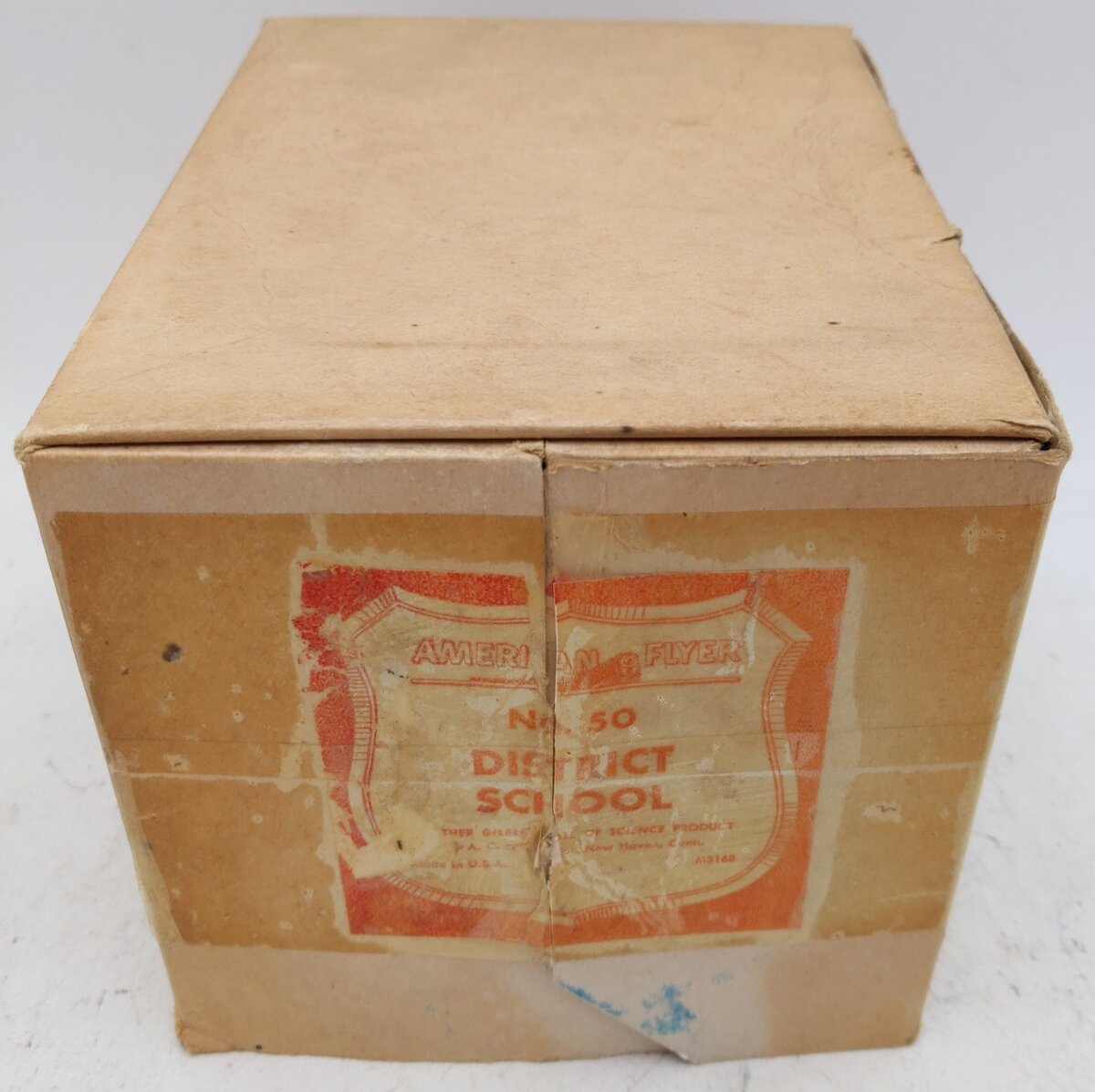 American Flyer 50 Vintage S District School VG/Box