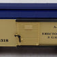 American Flyer 6-48318 S Gauge A.C. Gilbert Boxcar EX/Box