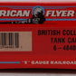 American Flyer 6-48403 S Gauge British Columbia Tank Car #8403[High-Rail] EX/Box