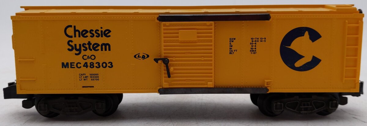 American Flyer 6-48303 S Gauge Chessie Boxcar EX/Box