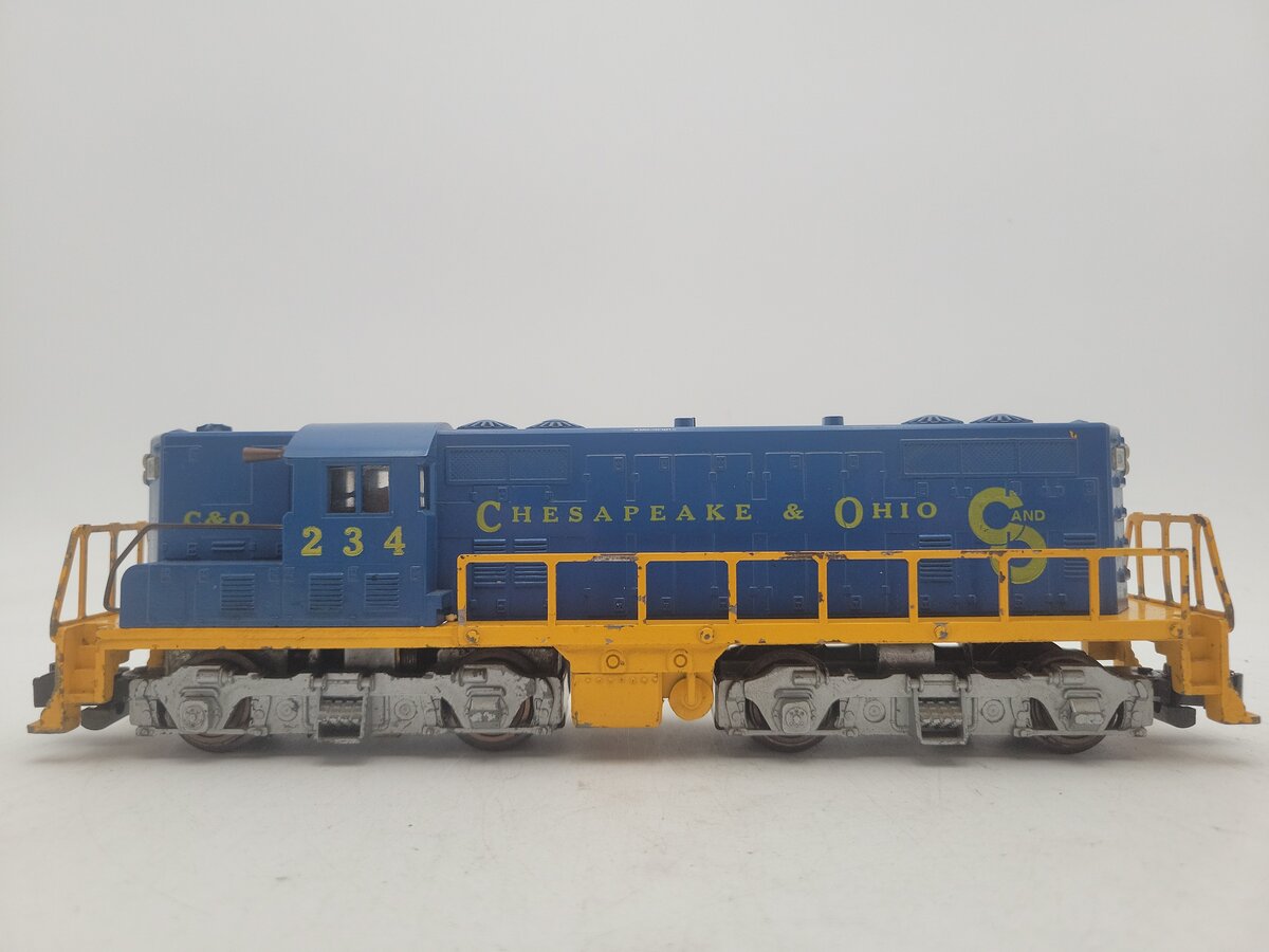 American Flyer 20525 Vintage S Chesapeake & Ohio GP7 Diesel Locomotive #234 VG