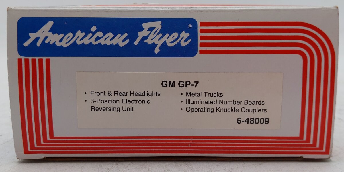 American Flyer 6-48009 S Gauge General Motors GP-7 Diesel Locomotive #8009 EX/Box
