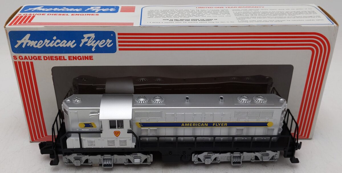 American Flyer 6-48009 S Gauge General Motors GP-7 Diesel Locomotive #8009 EX/Box