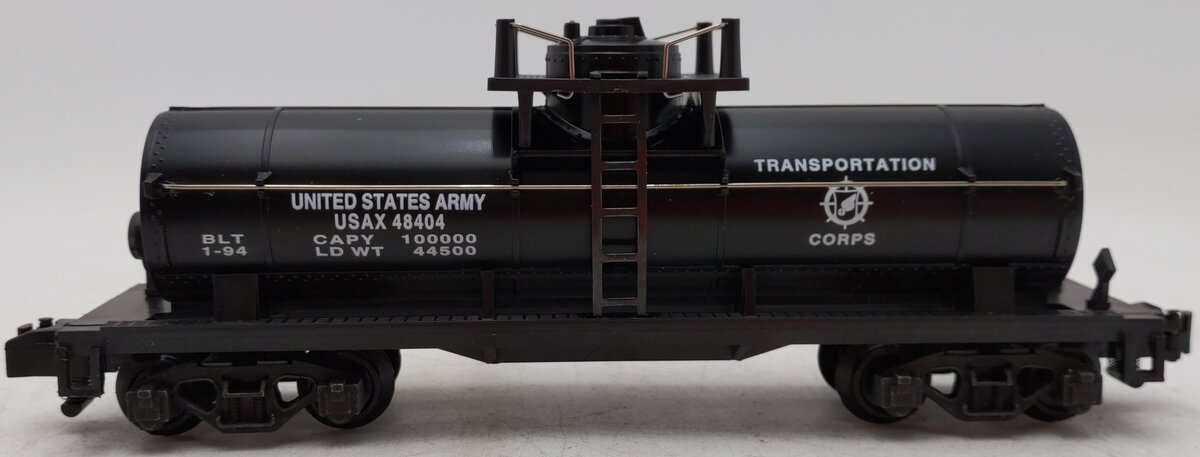 American Flyer 6-48404 S Scale U.S. Army Single Dome Tank Car EX/Box