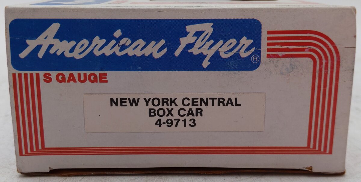 American Flyer 4-9713 S Scale New York Central Boxcar VG/Box