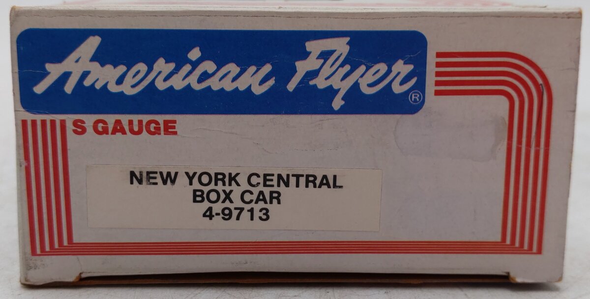 American Flyer 4-9713 S Scale New York Central Boxcar VG/Box