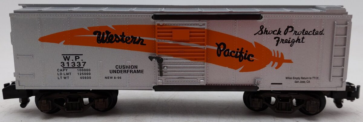 American Flyer 6-48498 S Gauge Western Pacific TTOS Boxcar #31337 EX/Box