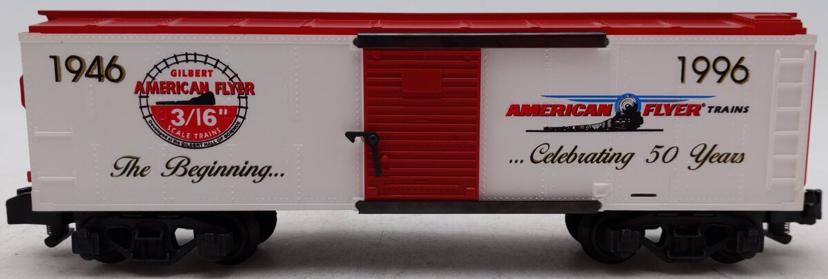 American Flyer 6-48324 S Gauge 50th Anniversary Commemorative Boxcar EX/Box