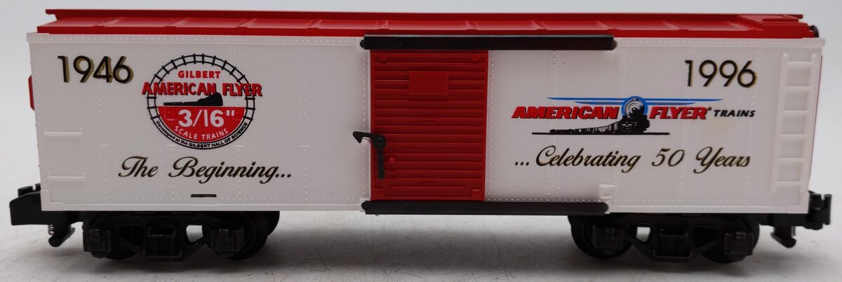 American Flyer 6-48324 S Gauge 50th Anniversary Commemorative Boxcar EX/Box