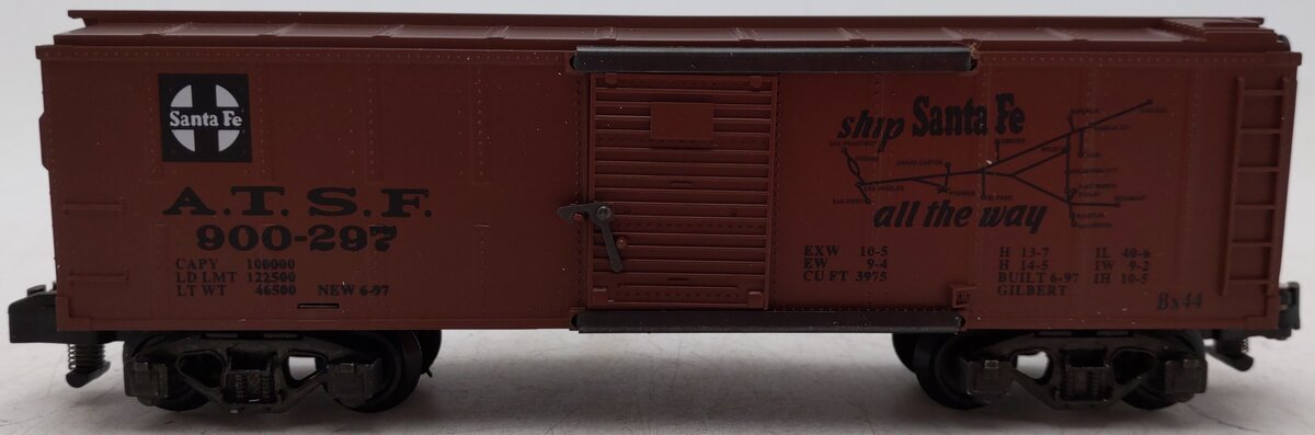 American Flyer 6-48329 S Gauge AT&SF Boxcar #900-297 EX/Box