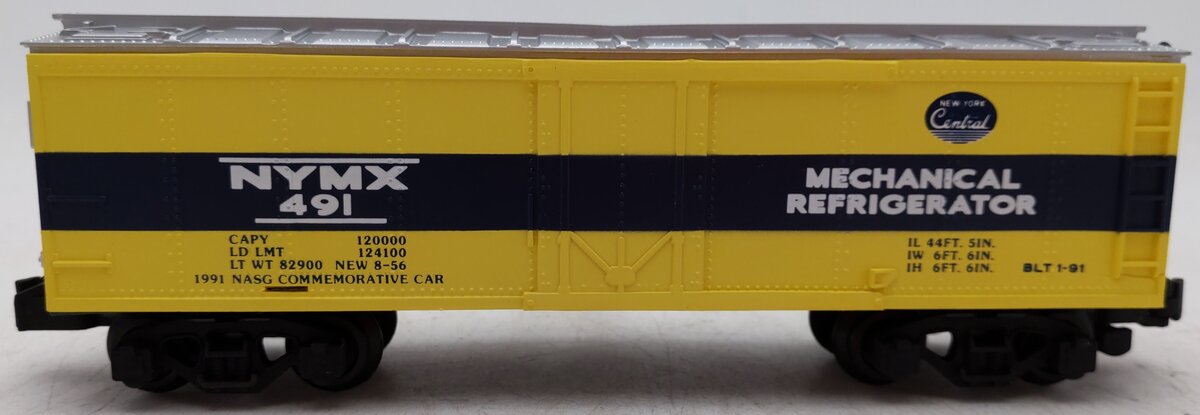 American Flyer 6-48436 S Scale NASG 491 NYMX Reefer #491 EX/Box