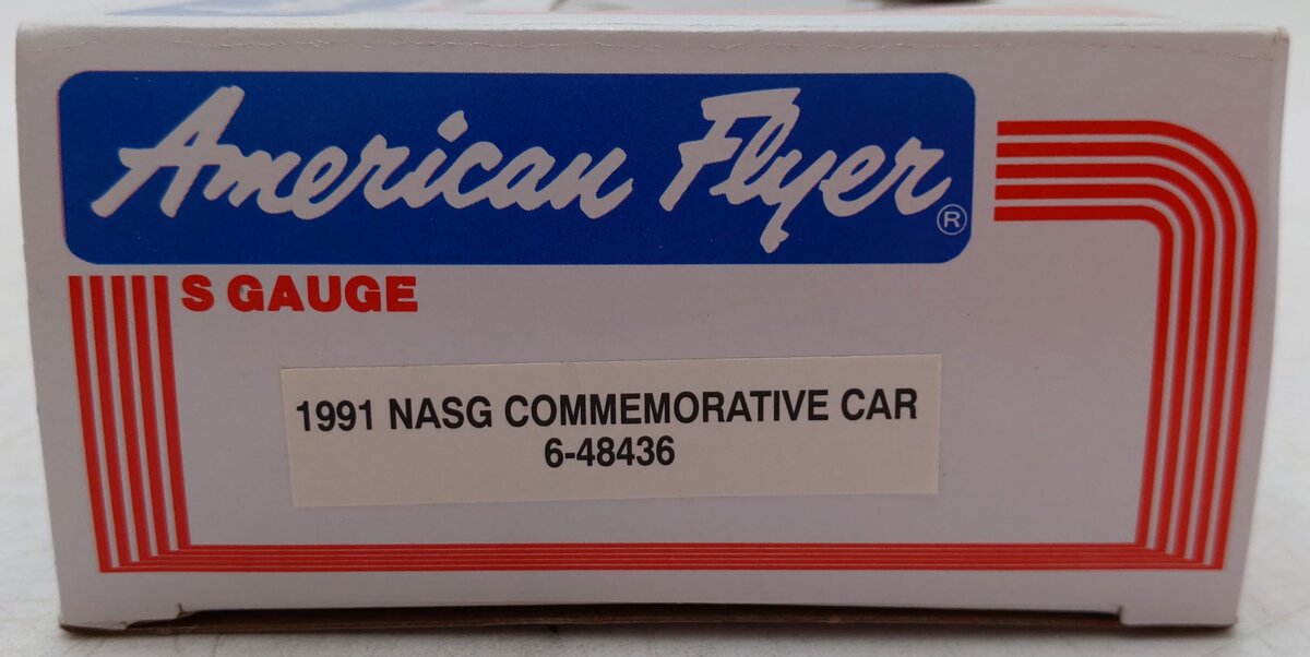 American Flyer 6-48436 S Scale NASG 491 NYMX Reefer #491 EX/Box