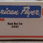 American Flyer 4-9701 S Gauge The Rock Box Car #9701 EX/Box
