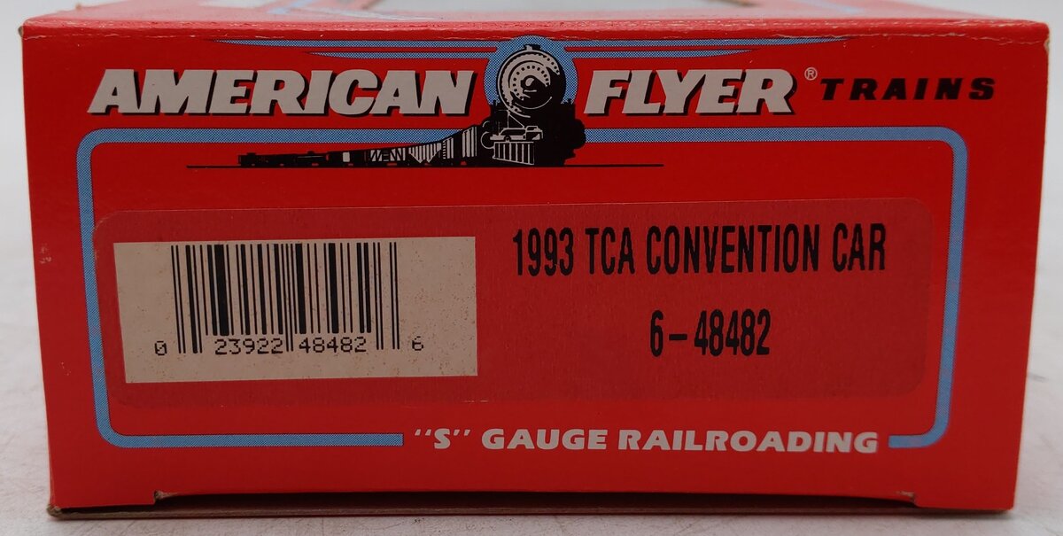 American Flyer 6-48482 S Scale Great Northern TCA Boxcar #3993 EX/Box