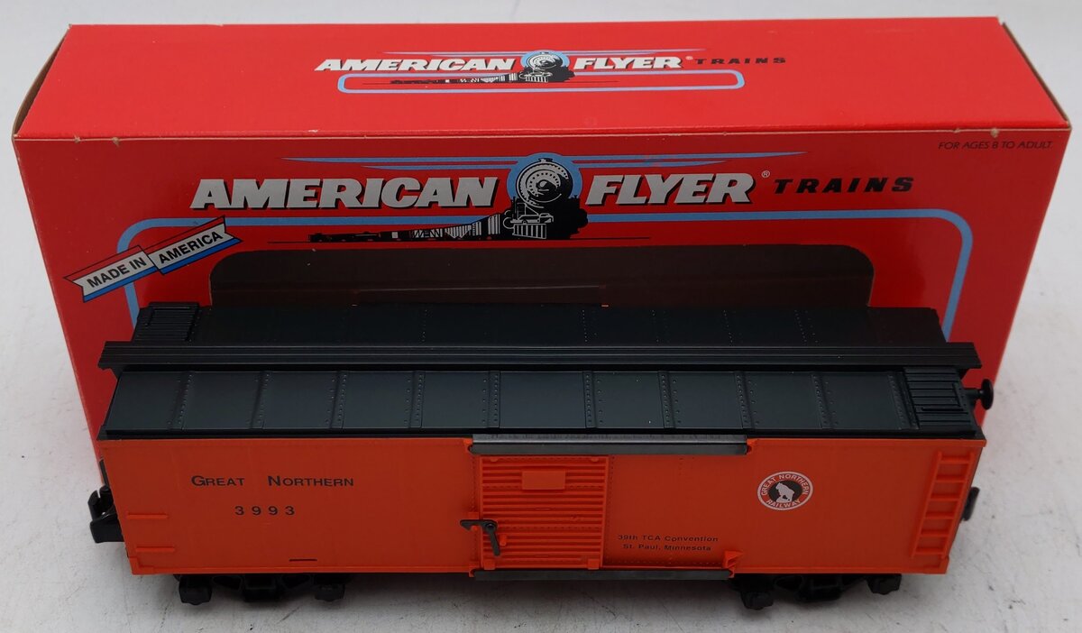 American Flyer 6-48482 S Scale Great Northern TCA Boxcar #3993 EX/Box