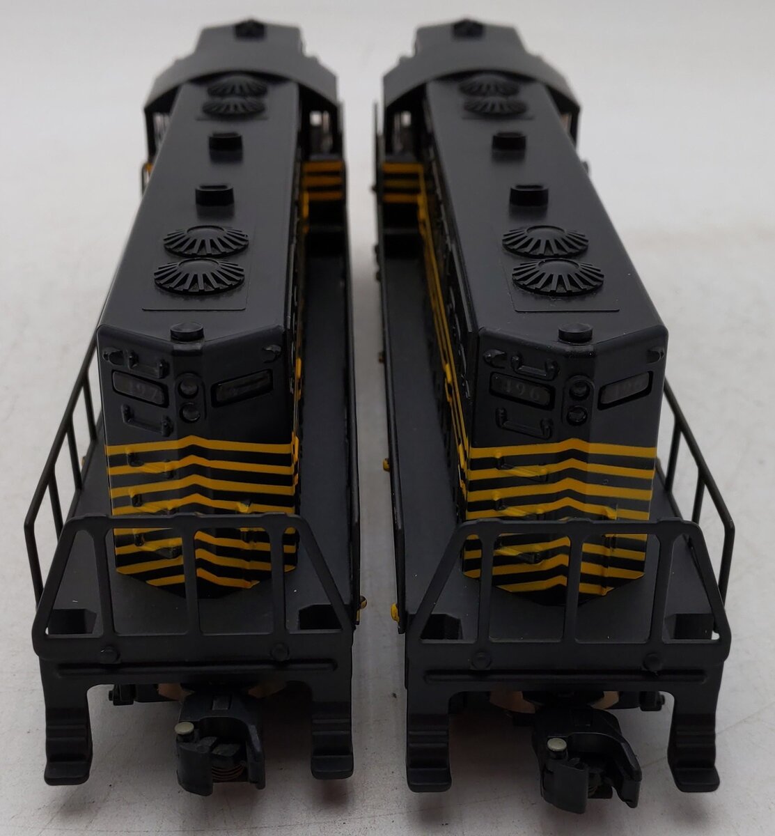 American Flyer 6-48017 S Nickel Plate Road GP-9 Diesel Locomotive Set #496/497 EX/Box