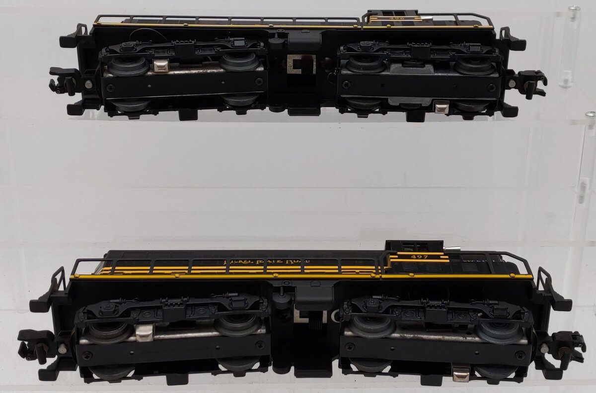 American Flyer 6-48017 S Nickel Plate Road GP-9 Diesel Locomotive Set #496/497 EX/Box