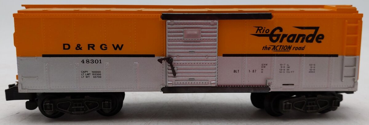 American Flyer 6-48301 S Gauge Denver & Rio Grande Boxcar #48301 EX/Box