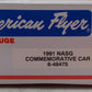 American Flyer 6-48475 S Scale Boraxo NASG Covered Hopper EX/Box