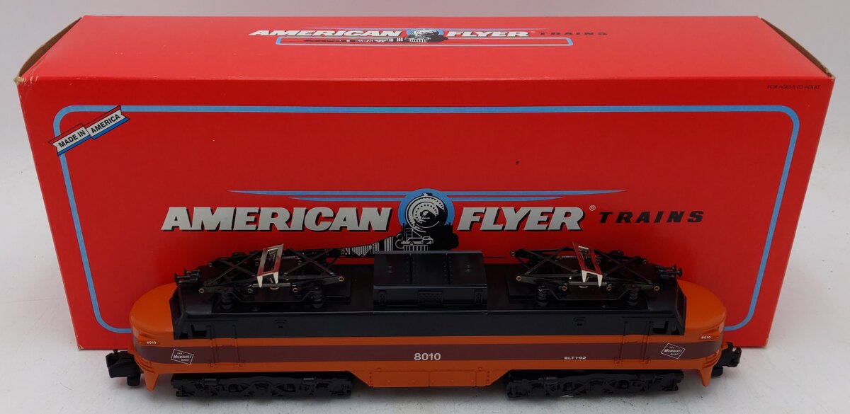 American Flyer 6-48010 S Gauge Milwaukee Road Electric Locomotive #8010 EX/Box
