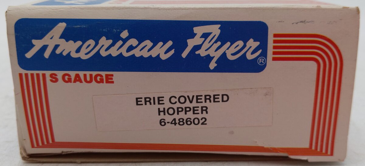 American Flyer 6-48602 S Gauge Erie Covered Hopper #48602 EX/Box