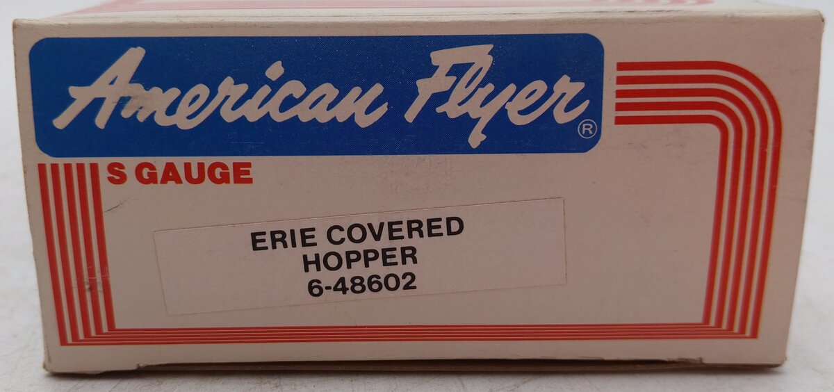 American Flyer 6-48602 S Gauge Erie Covered Hopper #48602 EX/Box