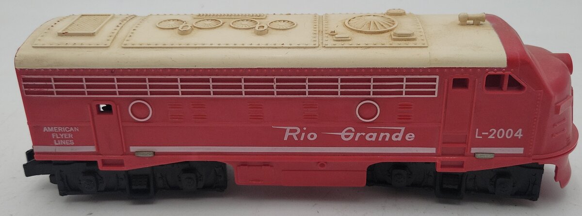 American Flyer L-2004 Vintage S Rio Grande F-9 Diesel Locomotive Engine VG