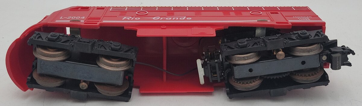 American Flyer L-2004 Vintage S Rio Grande F-9 Diesel Locomotive Engine VG