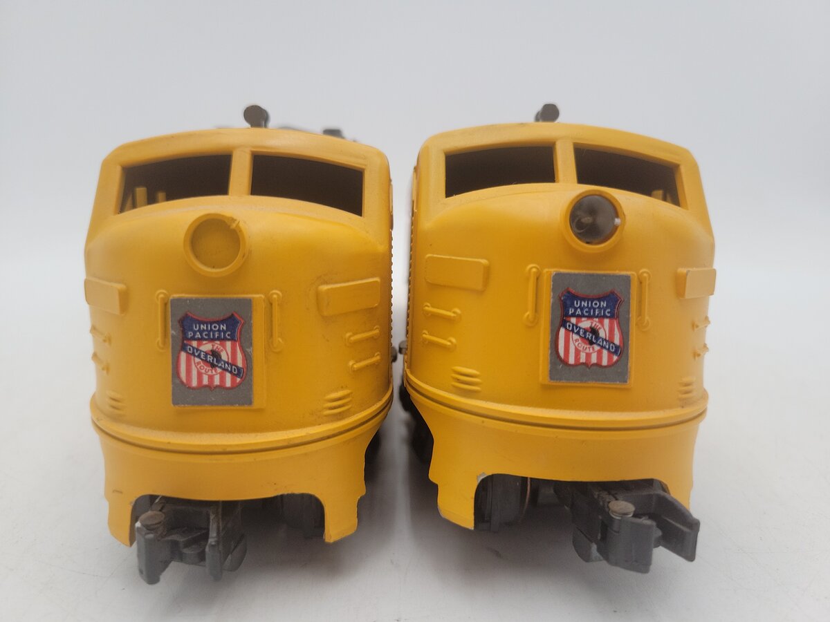 American Flyer 21215 Vintage S AA Union Pacific F9 Diesel Locomotives VG