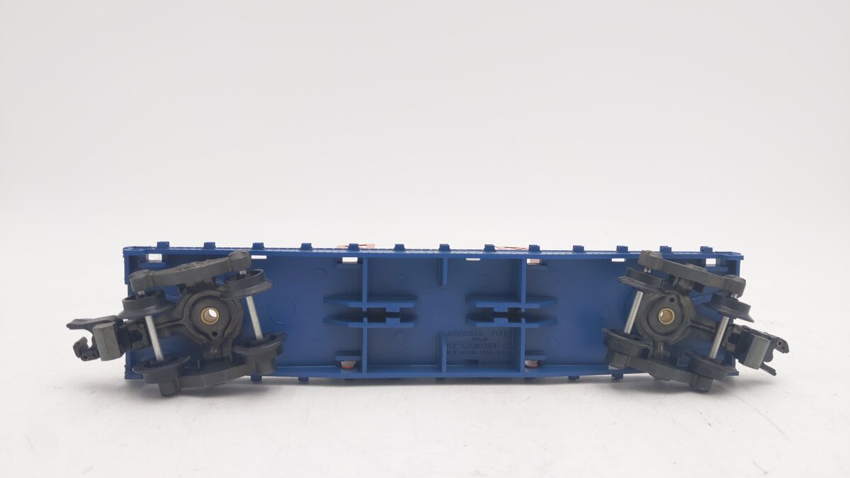 American Flyer 24574 Vintage S USAF Blue Yellow Rocket Fuel Transport Car EX/Box