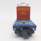 American Flyer 24574 Vintage S USAF Blue Yellow Rocket Fuel Transport Car EX/Box