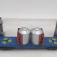 American Flyer 24574 Vintage S USAF Blue Yellow Rocket Fuel Transport Car EX/Box
