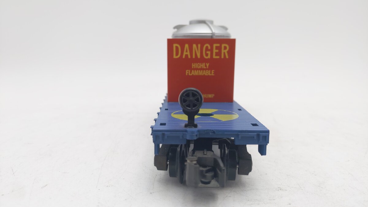 American Flyer 24574 Vintage S USAF Blue Yellow Rocket Fuel Transport Car EX/Box