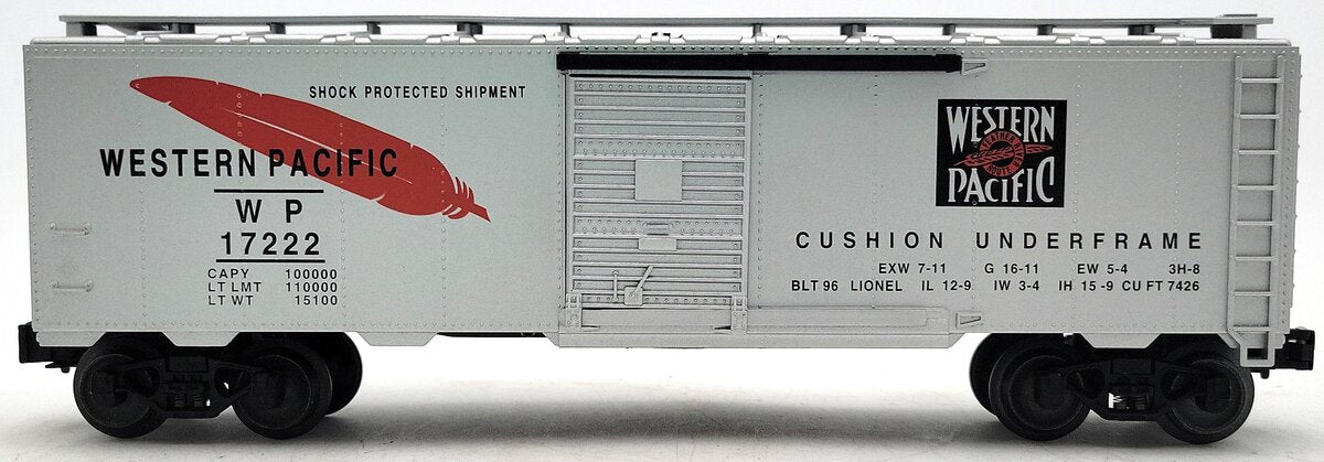 Lionel 6-17222 O Gauge Western Pacific Boxcar #17222 LN