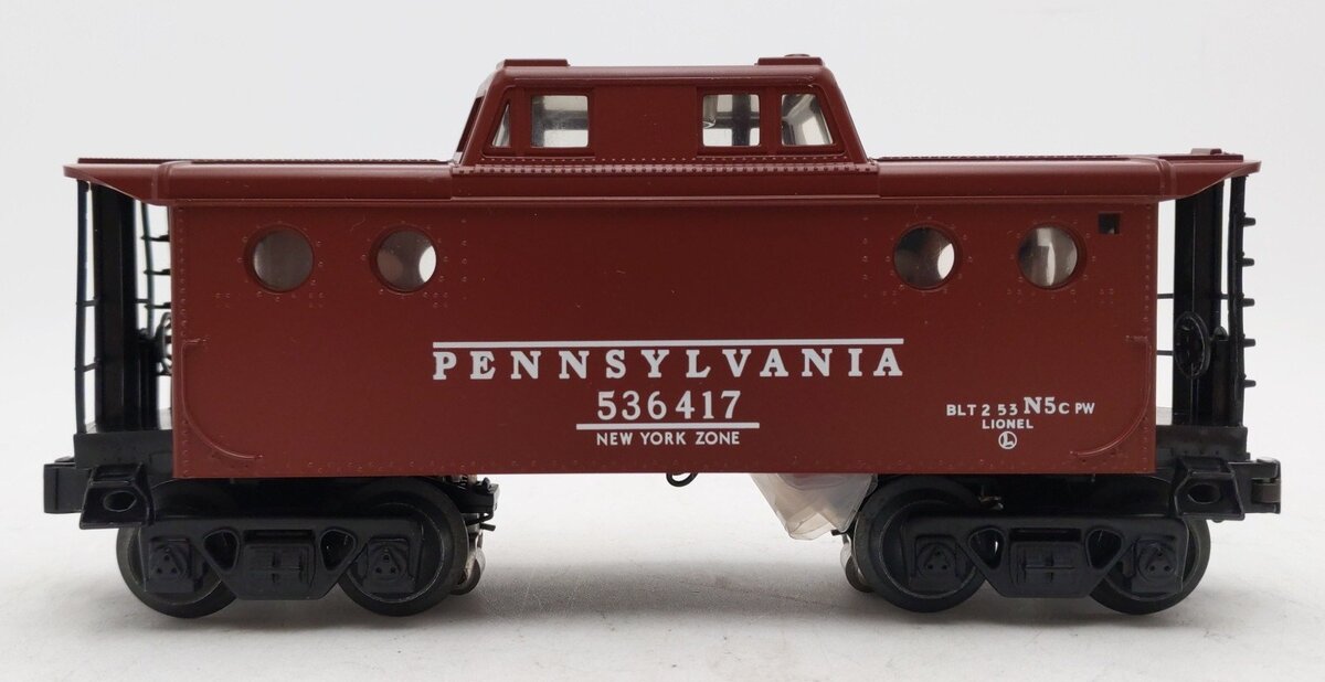 Lionel 6-19757 O Gauge New Haven Porthole Caboose #536417 LN/Box