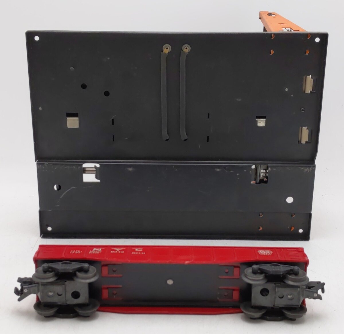 Lionel 342 Vintage O Motorized Operating Culvert Loader with Car VG
