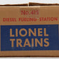 Lionel 415 Vintage O Postwar Diesel Fueling Station VG/Box