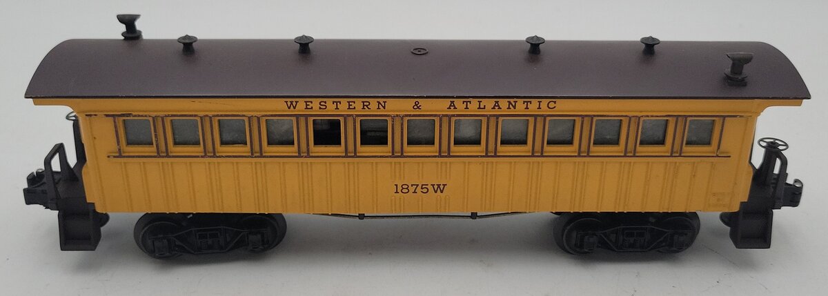 Lionel 1875W Vintage O Western & Atlantic Coach w/Whistle EX