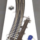 Atlas 6077 O72/O54 Nickel Silver Left Hand Remote Switch Turnout - 3-Rail NIB