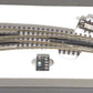 Atlas 6077 O72/O54 Nickel Silver Left Hand Remote Switch Turnout - 3-Rail NIB