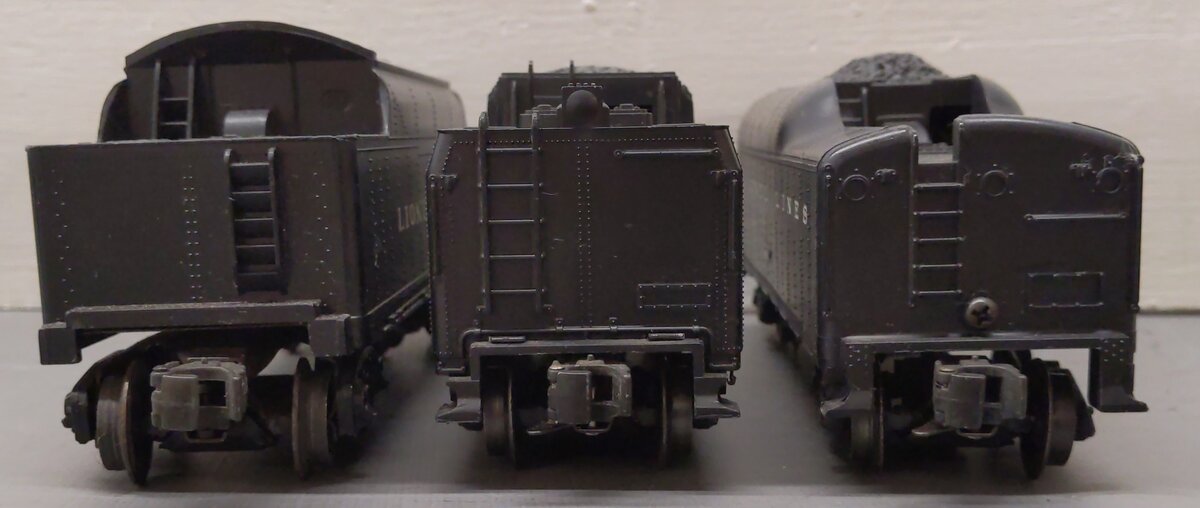 Lionel 2046W/6026W/6020W Vintage O Lionel Lines Tenders [3] VG